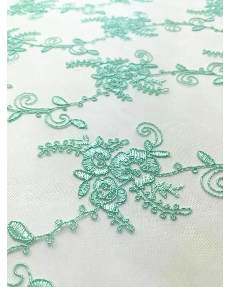 Mint Blossom Lace