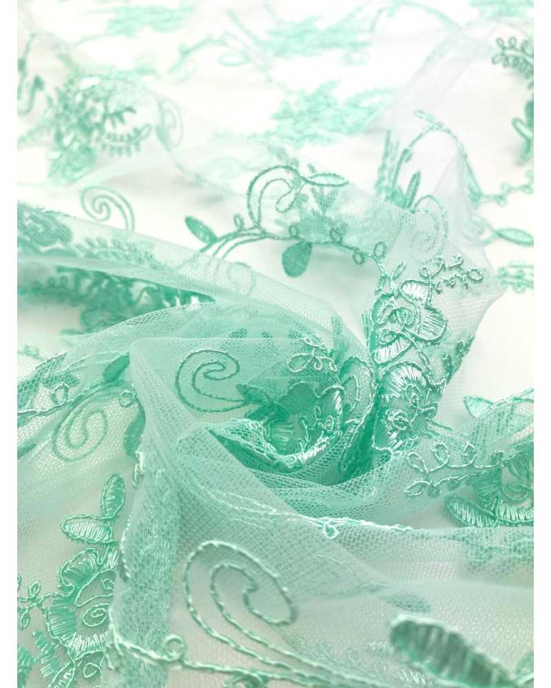 Mint Blossom Lace