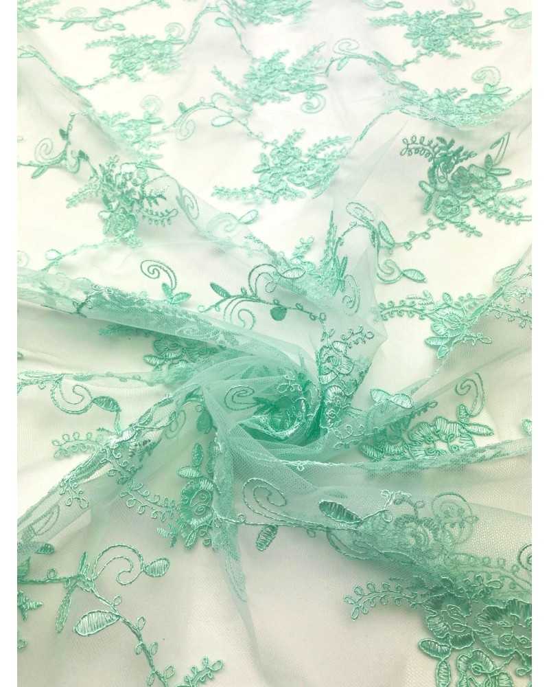 Mint Blossom Lace