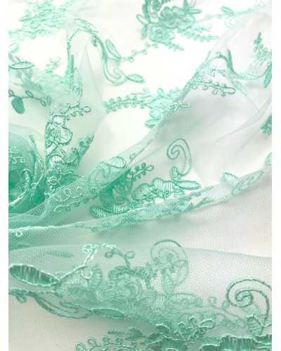 Mint Blossom Lace