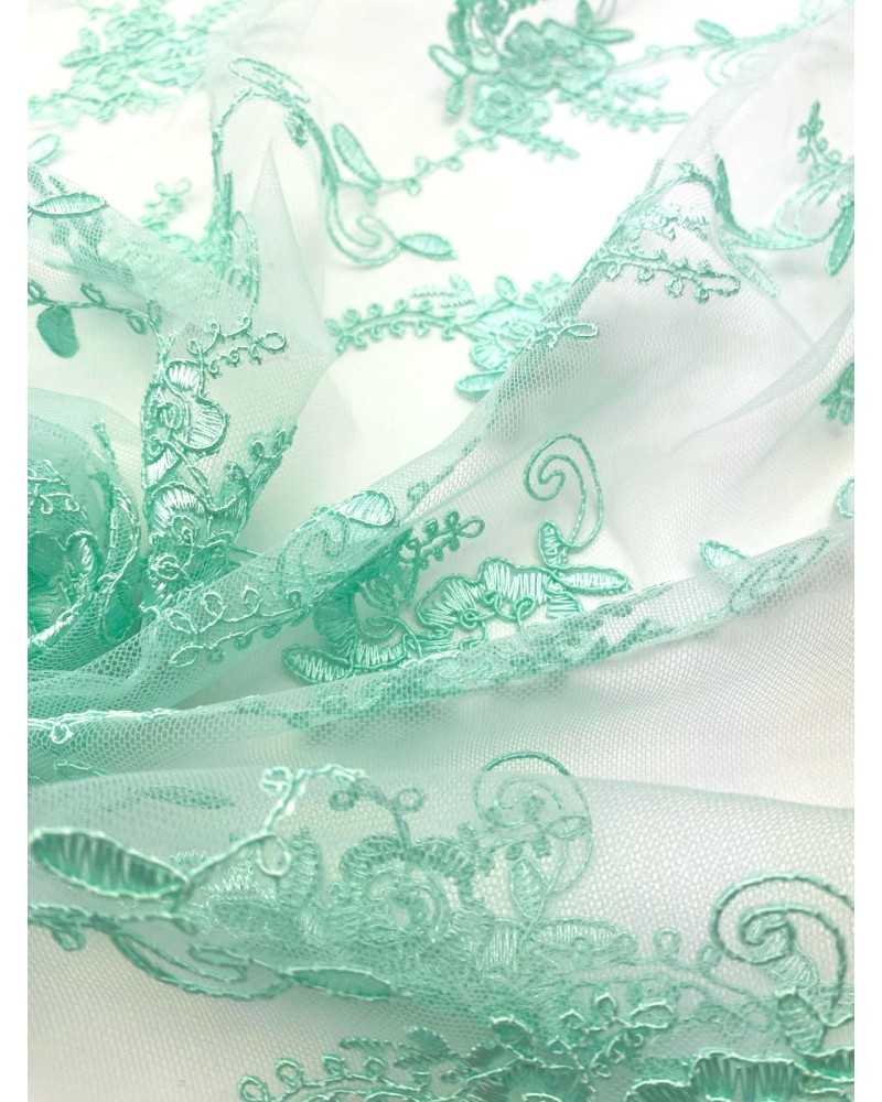 Mint Blossom Lace
