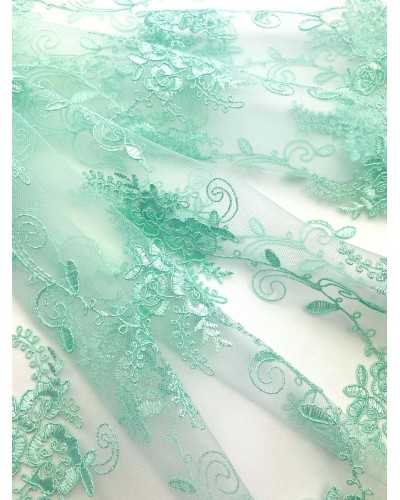 Mint Blossom Lace