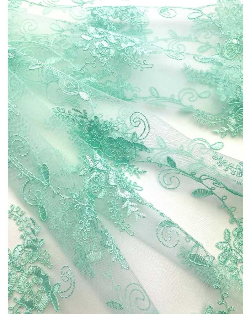 Mint Blossom Lace