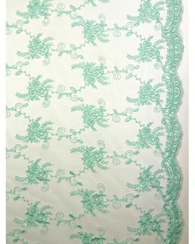 Mint Blossom Lace