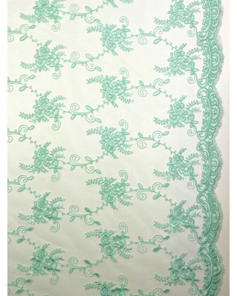 Mint Blossom Lace