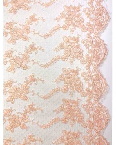 Blush Apricot Lace