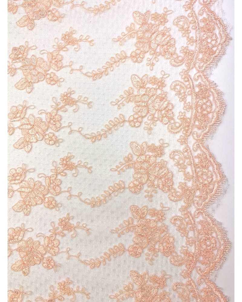 Blush Apricot Lace Blush Apricot Lace
