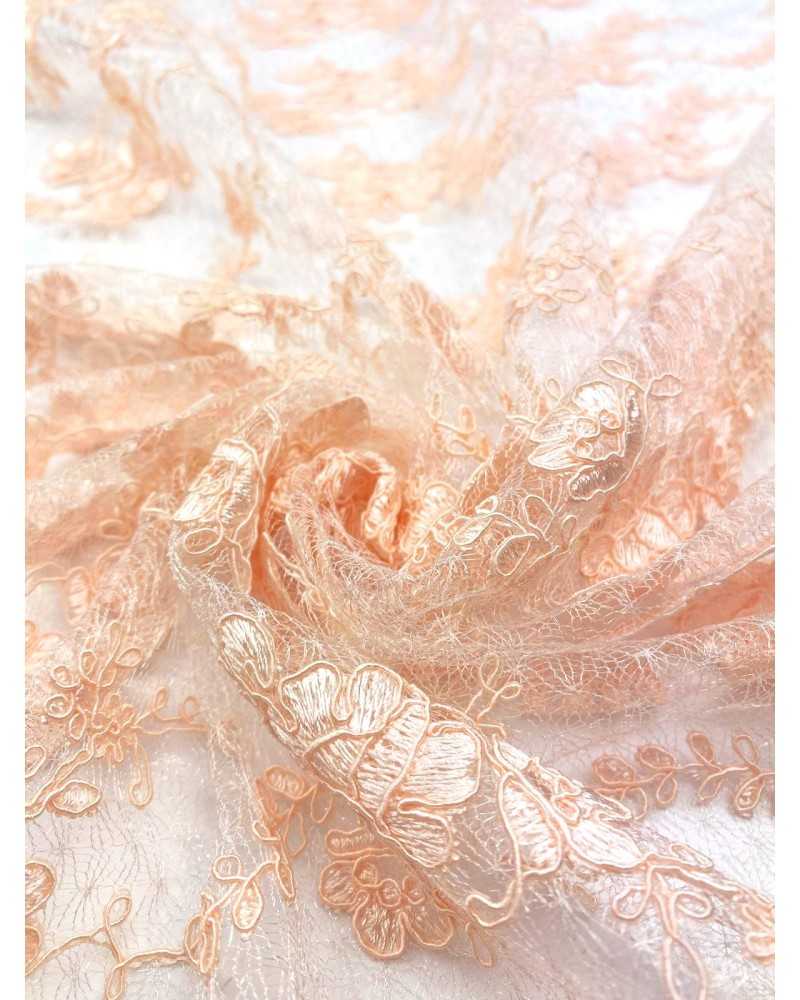 Blush Apricot Lace Blush Apricot Lace