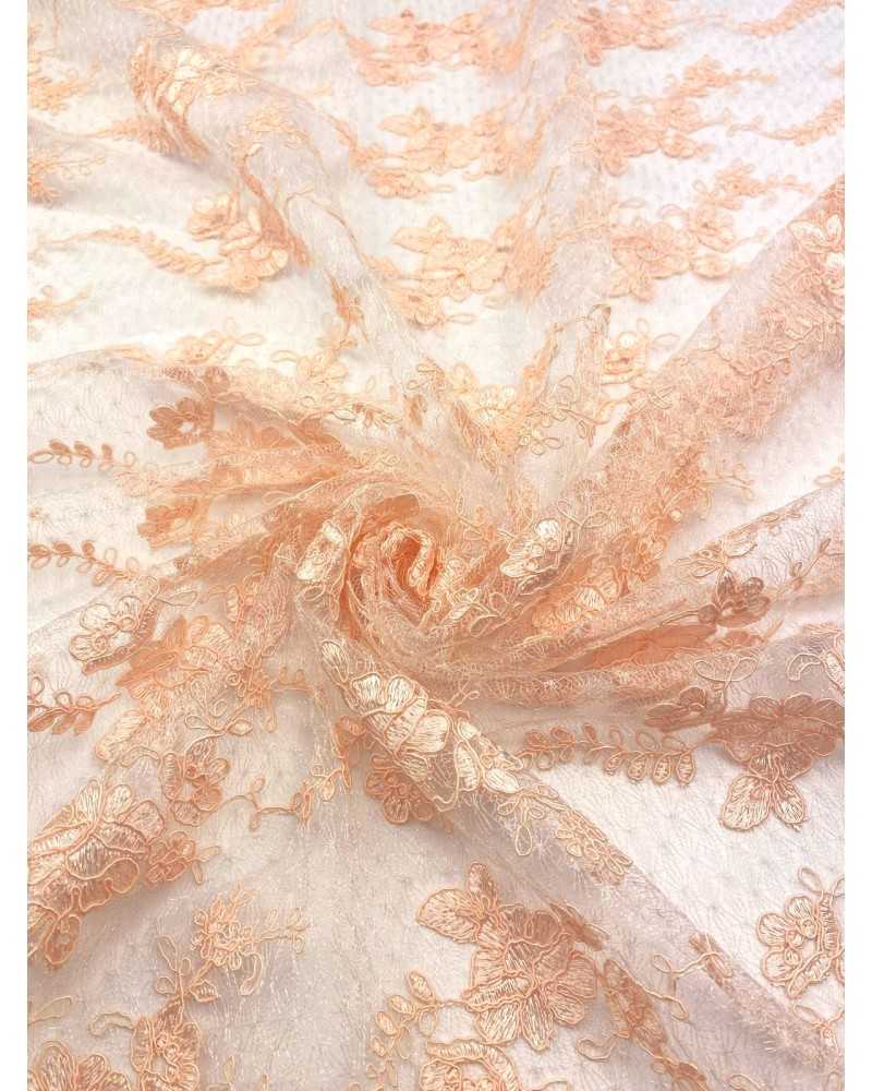 Blush Apricot Lace Blush Apricot Lace