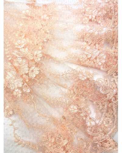 Blush Apricot Lace