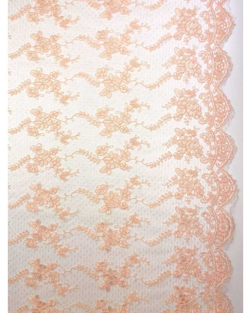 Blush Apricot Lace Blush Apricot Lace