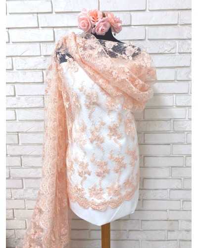 Blush Apricot Lace